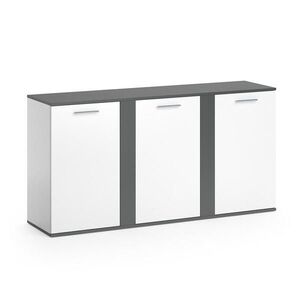 Vicco PRÍBORNÍK Novelli antracitová 40 x 80 cm s dverami vyobraziť