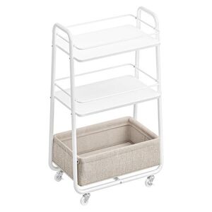 Boxxx SERVÍROVACÍ VOZÍK, biela, béžová, 43/81/30 cm vyobraziť