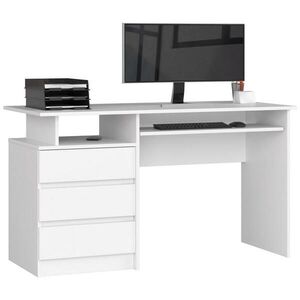RAUMHIRSCH FURNITURE PÍSACÍ STÔL Biela matná 77/135/60 vyobraziť