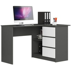 RAUMHIRSCH FURNITURE PÍSACÍ STÔL grafitovo šedý, biely 77/124/85 vyobraziť
