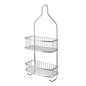 Mondex KÚPEĽŇOVÁ polica Carl 15/11, 5/56cm strieborná vyobraziť