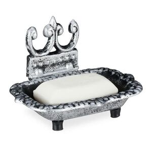Relaxdays MYDLENKA Strieborná liatina 10 cm vyobraziť