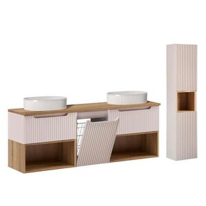 Petits-meubles KÚPEĽŇOVÝ NÁBYTOK 160.4cm Riva 2-dielna súprava Kašmír vyobraziť
