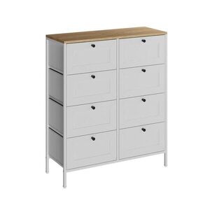 Vicco KOMODA Belaro biely 80 x 95 cm s 8 zásuvkami vyobraziť