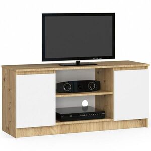 RAUMHIRSCH FURNITURE LOWBOARD dub Artisan, biela 55/120/40 vyobraziť