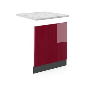 Vicco PREDNÝ PANEL R-Line Červená 60 cm , AP Marble vyobraziť