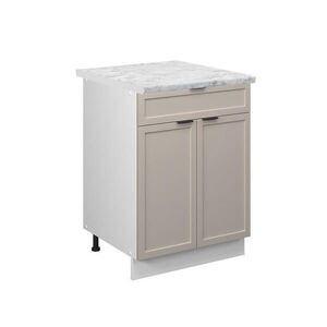 Vicco KUCHYNSKÁ SPODNÁ SKRINKA Fame-Line GreyBeige 60 cm so zásuvkou, AP mramor vyobraziť