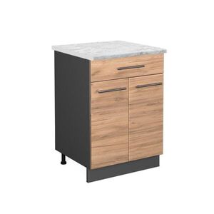 Vicco KUCHYNSKÁ SPODNÁ SKRINKA Fame-Line Dub Goldkraft 60 cm so zásuvkou, AP mramor vyobraziť