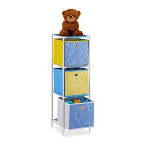 Relaxdays REGÁL viacfarebný dinosaurus 3-boxy 89 cm vyobraziť