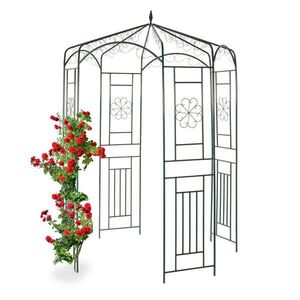 Relaxdays PAVILÓN Zelený kovová opora 250 cm vyobraziť