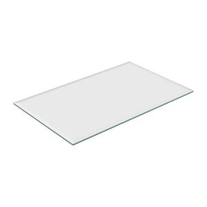 Relaxdays DOSKA Transparentná bezpečnostné sklo ESG 100x62 cm vyobraziť