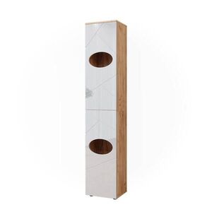 Vicco SKRINKA NA BIELIZEŇ Biely vysoký lesk/dub Goldkraft 37.2 x 192 cm vyobraziť