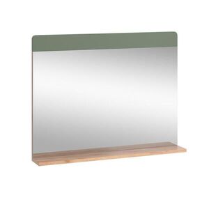 Vicco KÚPEĽŇOVÉ ZRKADLO Izan Zelený/zlatý dub 80.1 x 62 cm s Aböage vyobraziť