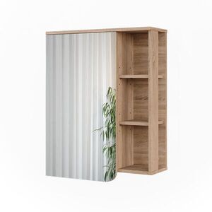 Vicco ZRKADLOVÁ SKRINKA Karen Sonoma/White 60 x 75 cm vyobraziť