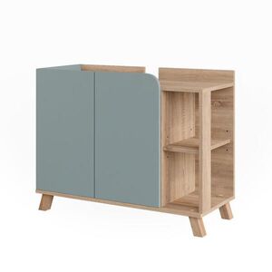 Vicco SKRINKA pod umývadlo Karen Sonoma/modrá 80 x 65 cm s 2 dverami vyobraziť