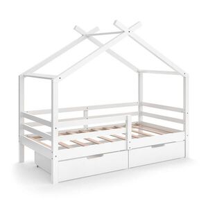 VitaliSpa DOMÁCA POSTEĽ Luni biely 160 x 80 cm s úložnými boxmi vyobraziť