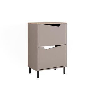 Vicco SKLÁPAČ TOPÁNOK Marelle Béžový dub/Artisan 60 x 91.6 cm s 2 priehradkami vyobraziť