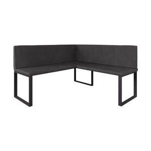 Vicco ROHOVÁ LAVICA DO JEDÁLNE Ravon antracitová 150 x 150 cm vyobraziť