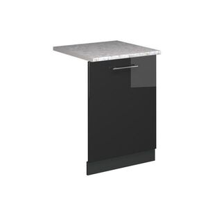 Vicco PREDNÝ PANEL UMÝVAČKY RIADU Fame-Line Antracit vysoký lesk 60 cm s pracovnou doskou vyobraziť
