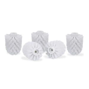 Relaxdays HLAVICA Biela 5-ks plast závit 9, 5 mm vyobraziť