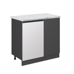 Vicco ROHOVÁ SPODNÁ SKRINKA R-Line biely 86 cm AP mramor vyobraziť