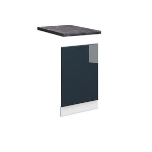 Vicco PREDNÝ PANEL Fame-Line Tmavo modrá vysoký lesk 45 cm , AP Antracit vyobraziť