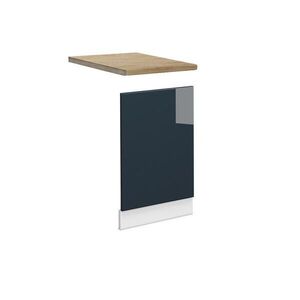 Vicco PREDNÝ PANEL Fame-Line Tmavo modrá vysoký lesk 45 cm , AP Oak vyobraziť
