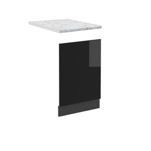 Vicco PREDNÝ PANEL R-Line Čierny vysoký lesk 45 cm , AP Marble vyobraziť