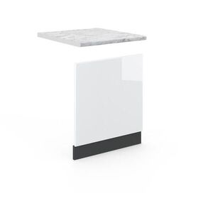 Vicco PREDNÝ PANEL Fame-Line Biely vysoký lesk 60 cm , AP Marble vyobraziť