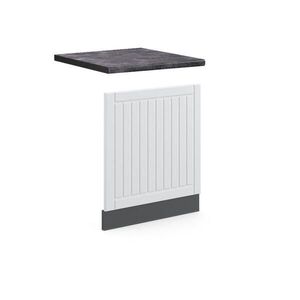 Vicco PREDNÝ PANEL Fame-Line Biely vidiecky dom 60 cm , AP Antracit vyobraziť