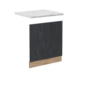 Vicco PREDNÝ PANEL R-Line Čierny betón 60 cm AP mramor vyobraziť