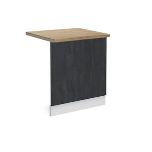 Vicco PREDNÝ PANEL R-Line Čierny betón 60 cm AP dub vyobraziť
