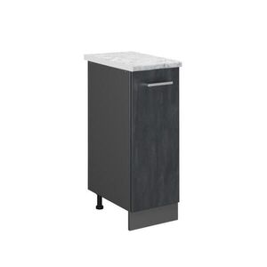 Vicco LEKÁRENSKÁ SKRINKA R-Line Čierny betón 30 cm AP mramor vyobraziť