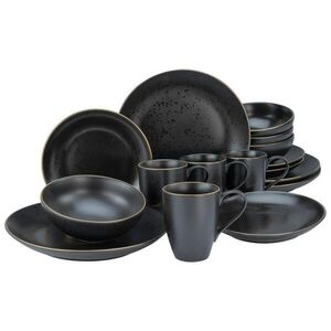 Creatable KOMBINOVANÝ SERVIS Industrial Gold Black 16-dielne vyobraziť