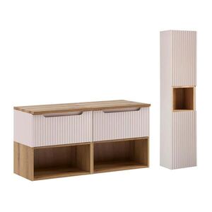 Petits-meubles KÚPEĽŇOVÝ NÁBYTOK 120.4cm Riva 2-dielna súprava Kašmír vyobraziť
