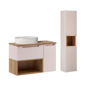 Petits-meubles KÚPEĽŇOVÝ NÁBYTOK 90.4cm Riva 2-dielna súprava Kašmír vyobraziť