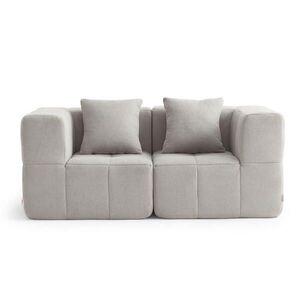 MILYsofa 2-MIESTNA pohovka bouclé tkanina kamenná béžová vyobraziť