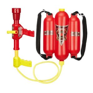 Relaxdays PIŠTOĽ Červená žltá čierna na vodu hasičský batoh 2, 5 l vyobraziť