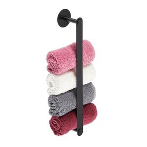Relaxdays DRŽIAK Čierny samolepiaci 40, 5 cm vyobraziť