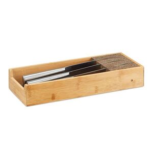 Relaxdays DRŽIAK prírodná bambus do zásuvky korková vložka 38 cm vyobraziť