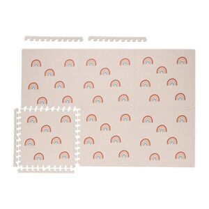 Relaxdays PUZZLE-PODLOŽKA Ružová 6-dielna-sada vyobraziť