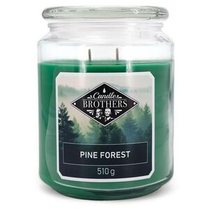 VOŇAVÁ SVIEČKA Viacfarebná Pine Forest sklo 100 h vyobraziť