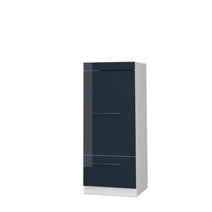 Vicco VYSOKÁ SKRIŇA Fame-Line, Tmavo modrá vysoký lesk/biely, 60 cm vyobraziť