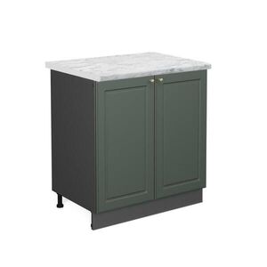 Vicco SPODNÁ SKRINKA POD DREZ Fame-Line Zelený a zlatý vidiecky dom 80 cm , AP Marble vyobraziť
