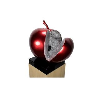 KUNSTLOFT DEKORATÍVNA SOCHA 51/54 cm, červená/strieborná, umelecký motív vyobraziť