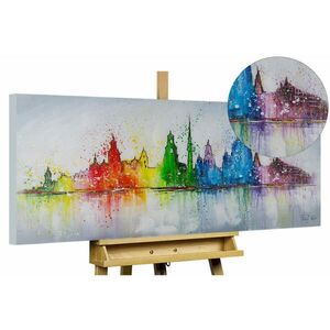 KUNSTLOFT OLEJOMAĽBA 120/60 cm, Mesto a architektúra vyobraziť