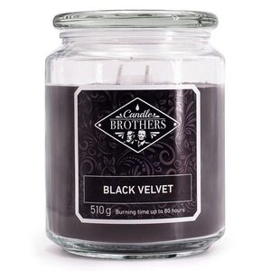 VOŇAVÁ SVIEČKA Viacfarebná Black Velvet sklo 100 h vyobraziť