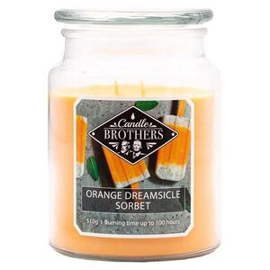 VOŇAVÁ SVIEČKA Viacfarebná Orange Dreamsicle Sorbet sklo 100 h vyobraziť