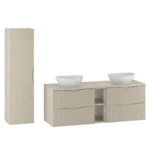 Petits-meubles KÚPEĽŇOVÝ NÁBYTOK 140.6cm Tao 2-dielna súprava Kašmír vyobraziť