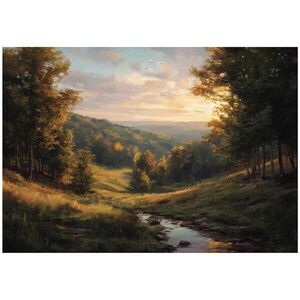 Wallarena FOTOTAPETA les stromy béžová 350x250 cm vyobraziť